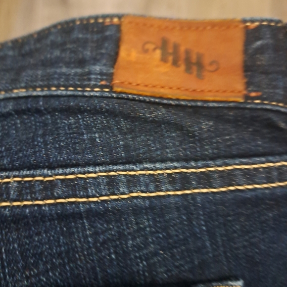 Anthropologie Holding Horses Jean Shorts denim Boy Short dark cotton blend 29 - Picture 3 of 9